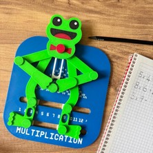 Hareketli Kurbağa Çarpım Tablosu – Eğitici Matematik Oyunu – Mekanik Çarpma Öğretici Oyun