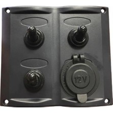 Moontime Alaçatı Switch Panel 3lü Izoleli 95X105MM