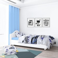 Mulberry Nemo Tek Kişilik Genç Çocuk Nevresşm Takımı 160X220 (Mavi)