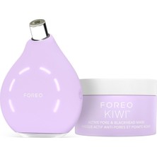 Foreo Smooth & Resurface Kıwı Derma Mikrodermabrazyon Makinesi - Yüz Için Siyah Nokta Temizleyici