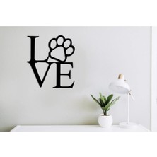 Moontime Alaçatı Dekoratif Love-Aşk Yazılı Tablo
