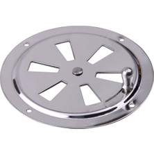 Moontime Alaçatı Kelebek Havalandırma. 100MM. Paslanmaz Krom Havalandırma
