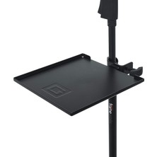 Gator Frameworks Mikrofon Standı, Clamp-On Utility Shelf 9 Inç x 2 Inç Yüzey 10 Pound Taşıma K