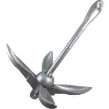Moontime Alaçatı Şemsiye Çapa Galvanizli 6kg Tekne ve Bot Çapası