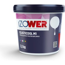 Izower M1 Süper Elastik Su Yalıtım Kaplaması – 3.5 kg (Kiremit Rengi)