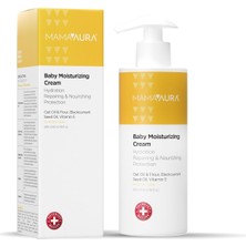 Mamaaura Baby Moisturizing Cream, Yenidoğan ve Hassas Ciltler Için Nemlendirici ve Bariyer Destek