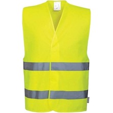 Kkdstock Work Safety Equipment Fosforlu Reflektörlü Ikaz Yeleği 5 cm Reflektörlü Gece Görün�