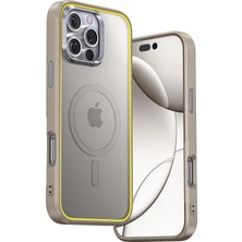 The Future Iphone 16 Pro Max Kılıfı, Magsafe Uyumlu Telefon Kılıfı, Desert Titanium