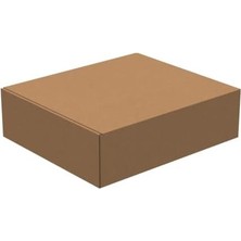 35X30X10-25 Adet Kilitli E-Ticaret Karton Kargo Kutusu