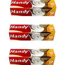 Handy Vakumsuz Şeffaf Yorgan Yastık Battaniye Nevresim Kılıfı Poşeti Torbası - 10 Adetlik 3 K