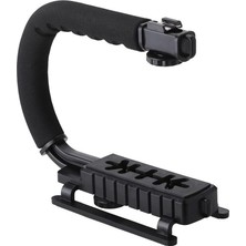Işıklı Telefon Video Rig Çerçeve