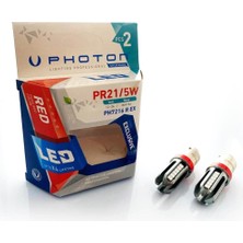 Photon P21/5W Red (Kırmızı) Exclusive Serisi PH7216 R Ex