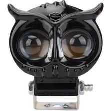 Şüscaroto Aksesuar Baykuş Sis Farı Çift Renk Sarı-Beyaz Araç Motosiklet Off Road LED 50W Meta