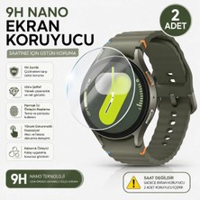 Guardon Samsung Galaxy Watch 7 (44MM) Saat Ekran Koruyucu 9h Nano Kırılmaz 2 Adet
