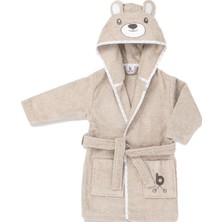 Asitan Hero Kahraman Kapüşonlu Havlu Bebek Çocuk Bornozu Teddy 1-2 Yaş