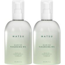 Marine Algae, Bariyer Koruma Makyaj ve Yüz Temizleme Yağı, 200 ml (2 Paketi)