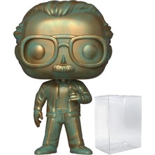 Asitan Pop Stan Lee [patina] Funko Pop! Icons Vinil Figür (Uyumlu Pop Kutusu Koruyucu Kılıf ile Birlikte