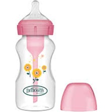 Asitan 's 270 ml Geniş Ağız Options+ Pp Pembe Desenli Biberon