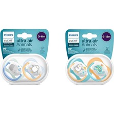 Asitan SCF080/05 Ultra Air Emzik (0-6 Ay) Erkek & SCF080/07 Ultra Air Emzik (6-18 Ay) Erkek