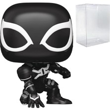 Asitan Marvel Gamerverse: Spider-Man 2 - Siyah Takım Harry Osborn Funko Vinil Figür (Uyumlu Kutu Koruyucu