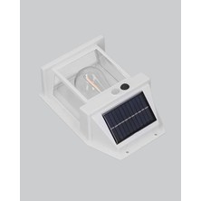 Zero Land Ece-Umay Güneş Li Dış Me Sensörlü Duvar Lambası IP65 Su Geçirmez