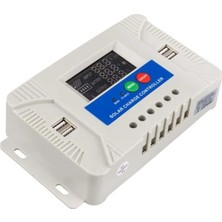 Moontime Alaçatı Robotrend PM-40A 12 Volt - 24 Volt - 40 Amper 4 Usbli Dijital Otomatik Solar Şarj Kontro