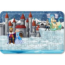 Asitan Baskı Atölyesi Sevimli Hayvanlar A4 54 Parça Ahşap Puzzle Pzl 1039
