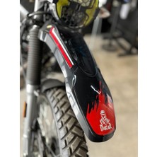 Hero Xpulse Kırmızı Ön Çamurluk Pad Sticker