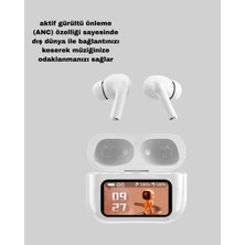 Zero Land Ece-Umay Dokunmatik Ekranlı Bluetooth Kulaklık – Anc, Suya Dalı, Powerbank Kutulu