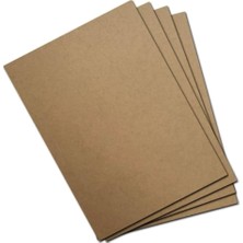 Monarty Kraft Kağıt, Paperart Kraft A4 Boyut, 90GR, 100 Yaprak, Renkli Fotokopi Uyumlu, El Işi Ka