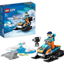 Asitan City Kutup Kâşifi Motorlu Kızağı 60376 Oyuncak Yapım Seti (70 Parça)