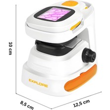 Asitan 2si 1 Arada Dijital Mikroskop Seti 40X 1000X Yakınlaştırmalı, Hd Ekranlı Stem Kiti