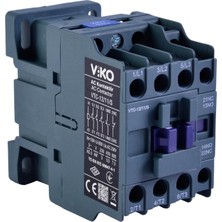Vtc-12/11/s Kontaktör 12A 1no+1nc 230V Bobinli