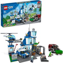 Asitan City Polis Merkezi 60316 | 6 Yaş ve Üzeri Çocuklar Için 5 Minifigür Içeren Yaratıcı Oyuncak