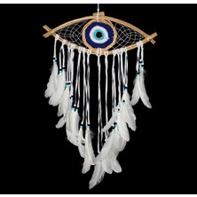 Moontime Alaçatı Göz Modelli Düş Kapanı Dreamcatcher Rüyakapanı Dekoratif Hediyelik