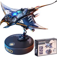 Rokr Mekanik Manta Ray Yetişkinler ve Gençler Için 3D Metal Model Bulmaca, Mekanik Stem Model Yap