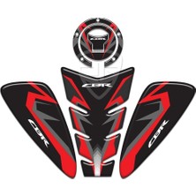 Cbr 650F 1000RR Tank Pad Depo Kapak Pad Yan Pad Kırmızı Siyah