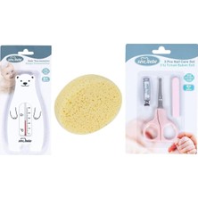 Asitan Banyo Seti(Banyo Derecesi+Banyo Süngeri+ Makas Seti)