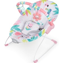 Asitan Flamingo Vibes 3 Noktalı Emniyet Kemeri Titreşimli Salyangoz ve Oyuncak Barı 0-6 Ay