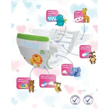 Asitan Bebek Bezi 4 Numara Maxi (7-14 Kg) 60 Adet – Jumbo Paket (2 Paketi)