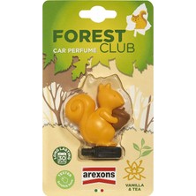 Forest Club Araba Parfümü Sincap Vanilya ve Çay