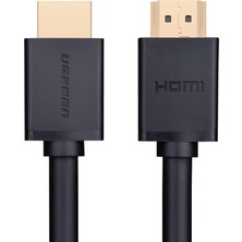 Ugreen UHD 4K Yüksek Hızlı Ethernet ve HDMI Kablosu, 2 Metre, Siyah