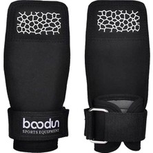 Profesyonel Fitness ve Crossfit Eldiveni Big Grip Pro Lifting Straps Siyah