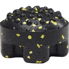 Twister Semi Massage Ball Twister Yarım Masaj Topu (7,2x7,2x5,3 Cm, Siyah + Sarı)