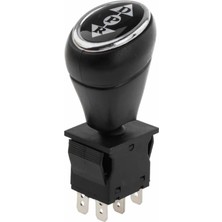 Alkatronik Joystick Kcd4 Anahtar Latch Siyah Ileri Geri Vites Kolu 16A 250V Akülü Çocuk Arabası