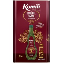 Sızma Zeytinyağı Teneke 3 Lt