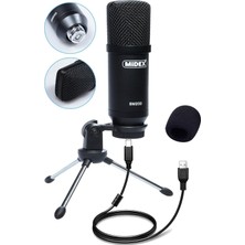 BM-200 USB Kardioid Condenser Stüdyo USB Mikrofon