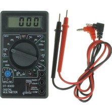 Dijital Avometre Multimetre Ölçü Aleti DT830B Buzırlı Problar Dahil