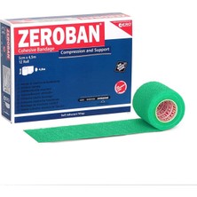 Zeroban Kompresyon Bandajları 5cm x 4,5m (Yeşil)