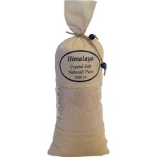 Asitan Himalaya Tuzu Öğütülmüş Açık Pembe 1 kg Orjinal Bez Torba Sofralık Tuz